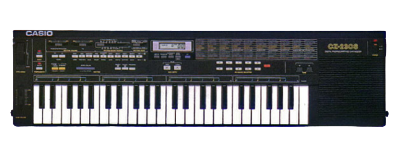 CASIO cz230s TRANSP