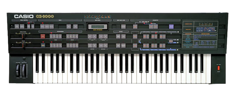 CASIO cz3000 TRANSP