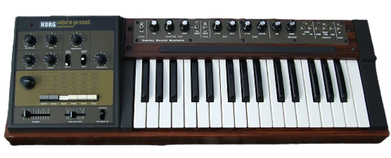 KORG MICRO PRESET M-500 transparent