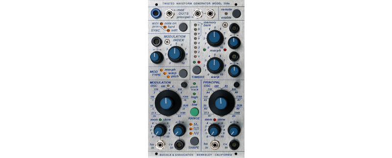 BUCHLA - 200E SYSTEM - 259E Twisted Waveform Generator