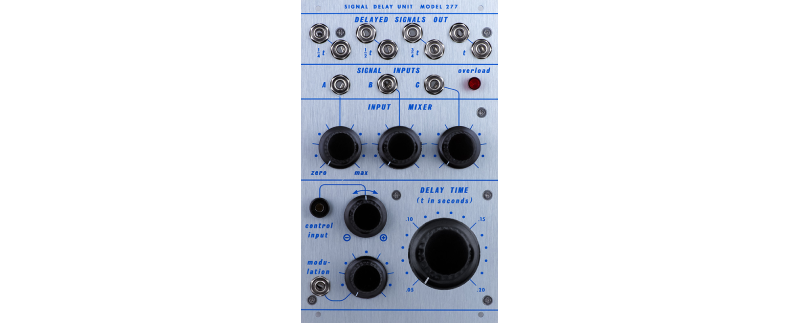Buchla 277 Signal Delay Unit