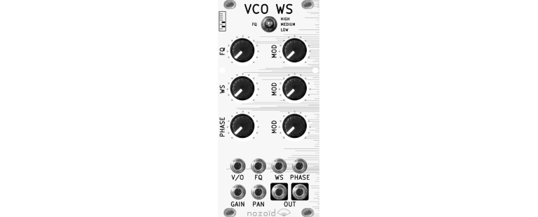 Nozori_68_VCO WAVESHAPER