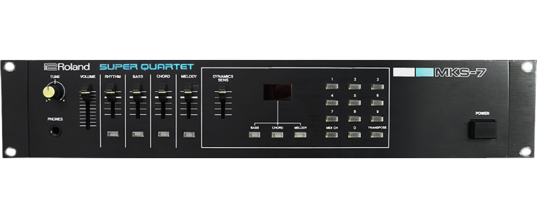 ROLAND - MKS-7 SUPER QUARTET TRANSP2