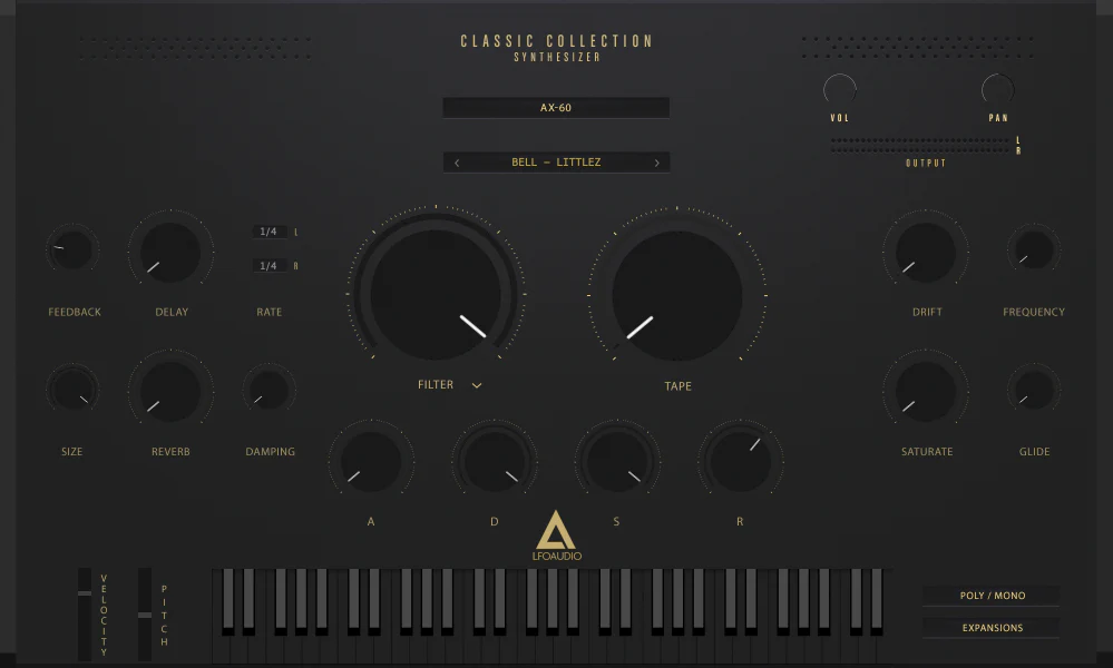 AKAI - AX60 - VIRTUAL SYNTHESIZERS