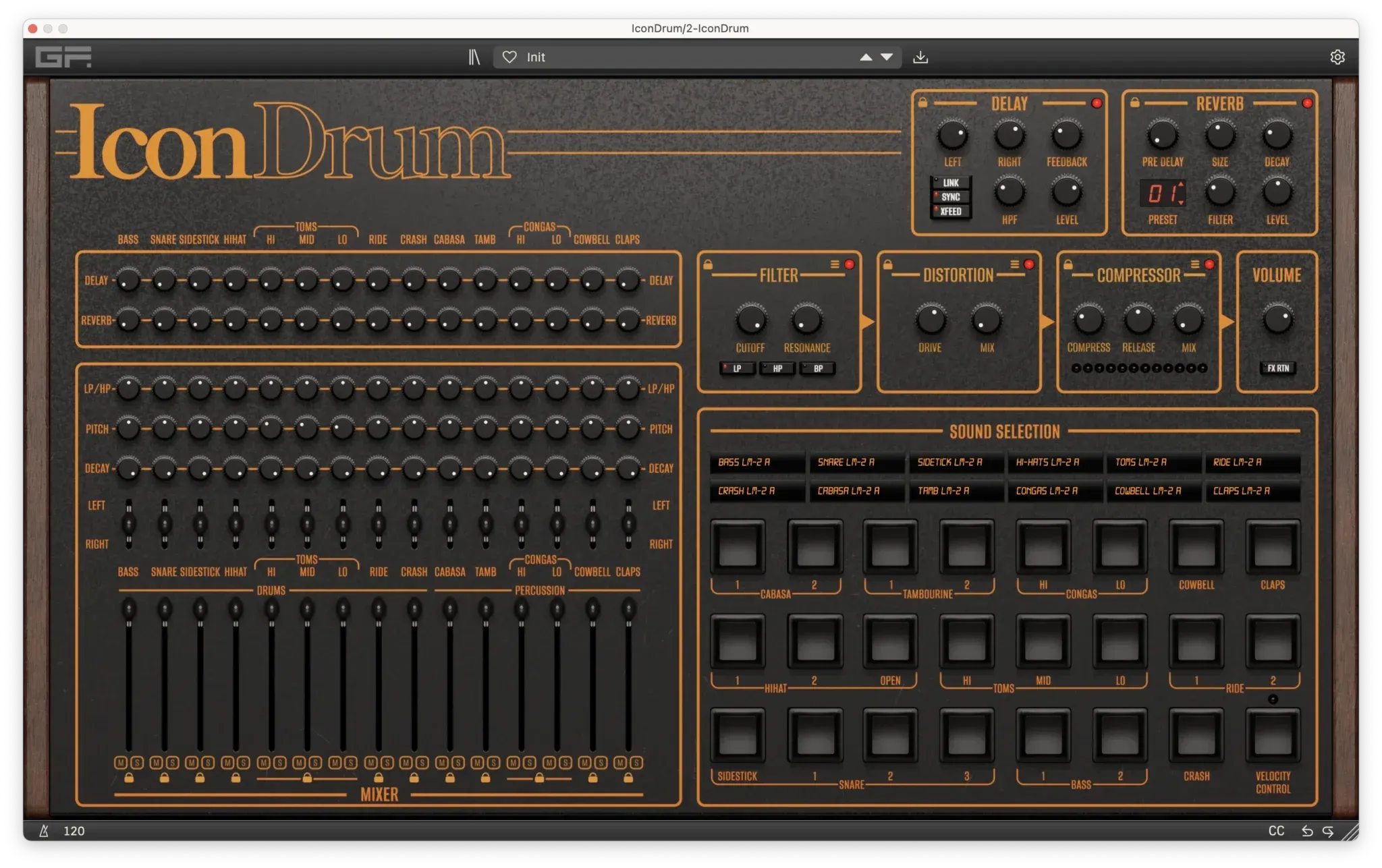 LINN - LM-2 LINNDRUM - VIRTUAL SYNTHESIZERS
